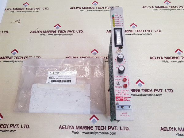 Integrated power systems 017-6587r scr control module
