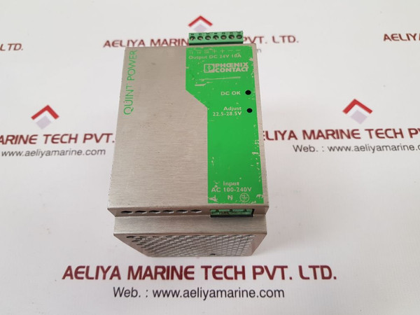 Phoenix Contact Quint-ps-100-240Ac/24Dc/10 Power Supply Unit 24Vdc/10A