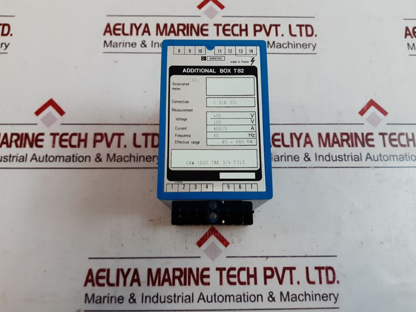 Enertec Caw 1032 Tne 3/4 Fils Additional Box T82 800/5 A