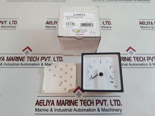 Lumel Ma19Ln A900K000008 Panel Meter 0-4 Bar - New