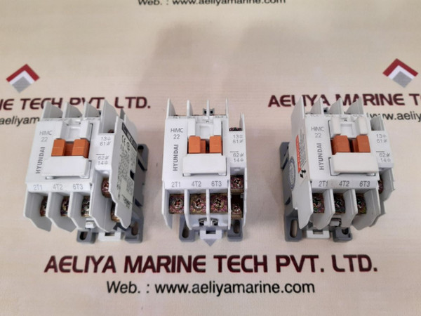 Hyundai Himc 22 Magnetic Contactor 200V/50Hz 200..220V/60Hz