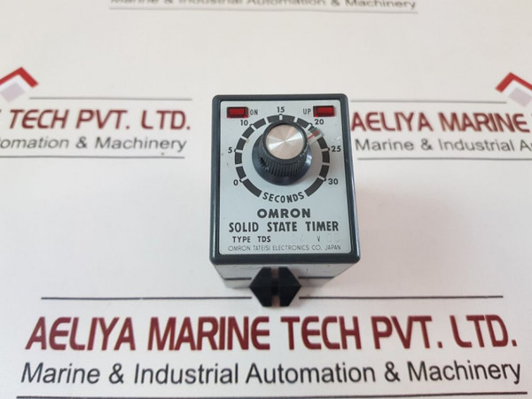 Omron Tds-44A223D Solid State Timer 0 To 30 Seconds - Used