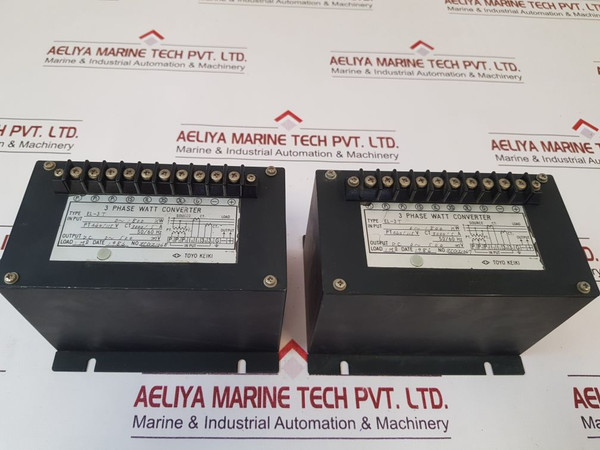 Toyo Keiki El-3T 3-phase Watt Converter 0~1800 Kw