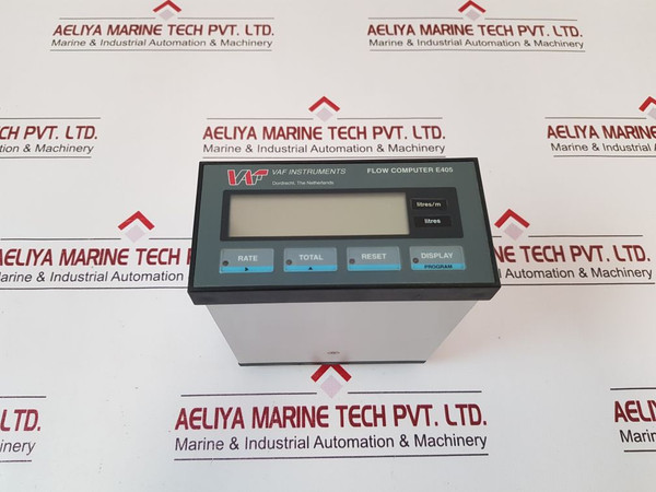 Vaf Instruments E405D.10E Flow Computer 110Vac 50/60Hz