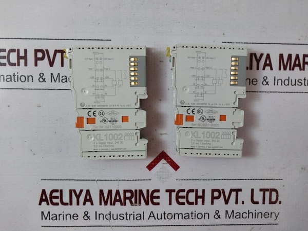 Beckhoff Kl1002 Digital Input Module - Used