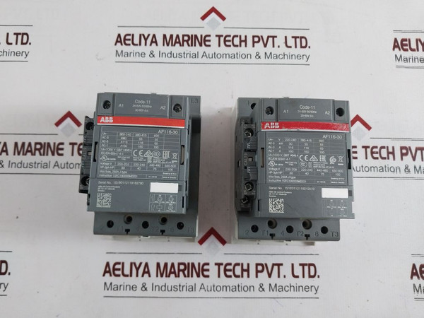 Abb Af116-30 Contactor - Used