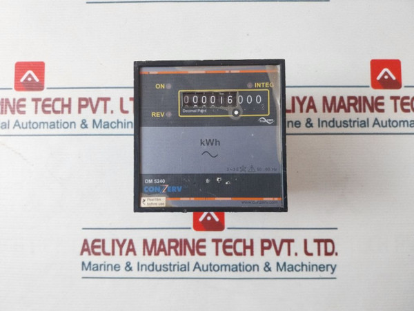 Conzerv Dm 5240 Energy Meter 240V - Used