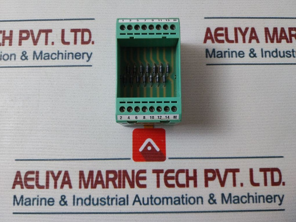 Phoenix Contact Emg 45-dio14M/Lp Diode Block 2950132 - Used