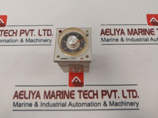 Omron H3Ba Time Relay Controller 0-1.0 Min 200/220/240 Vac - Used