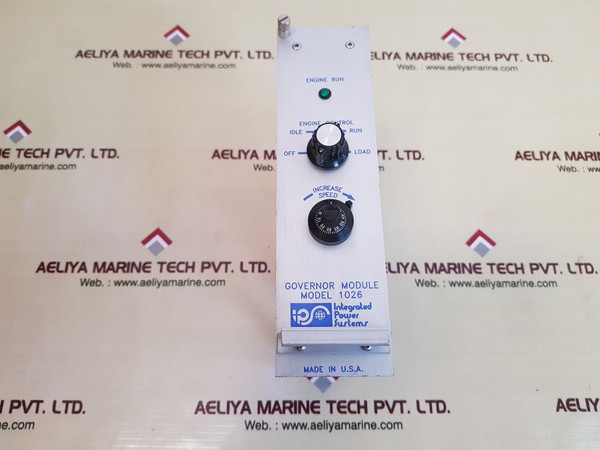Integrated Power Systems 1026 Governor Module