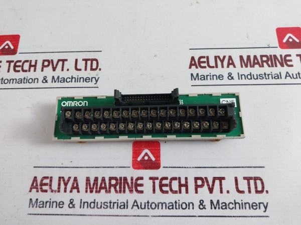 Omron Xw2B-34G5 Contact Terminal Board - Used
