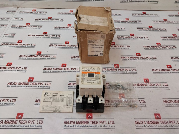 Fuji Electric Sc-n4 [80] Magnetic Contactor 135A 440V 60Hz