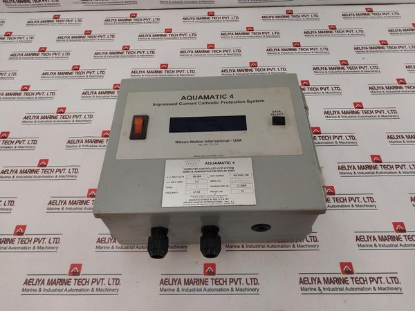 Wilson Walton Aq-rad-100 Impressed Current Cathodic Protection System 47-63Hz  - Used