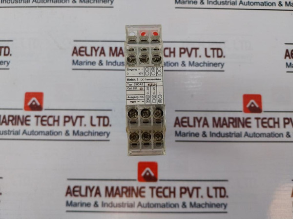 Knick 3310 A2 Dc Isolation Amplifier  - Used