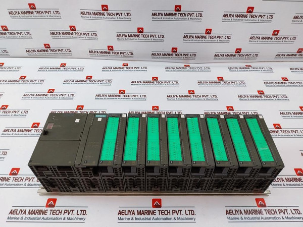 Siemens 1P 6Es7 307-1Ea00-0Aa0 Simatic S7 Power Supply W/ Modules 50/60Hz - Used