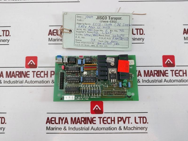 Liaaen Helitron Dc 0017B/ Dc 00178 Stepper Controller- I Pp 06-89