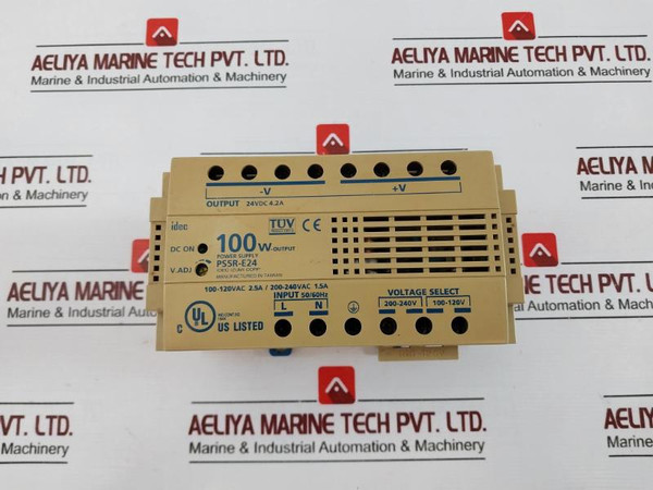 Idec Ps5R-e24 100W Power Supply 100/120V 2.5A /200-240V 1.5A 