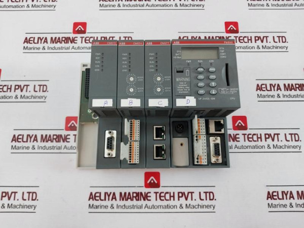 Abb Pm590-eth D8 Cpu, 2Mb Ethernet, 24Vdc, Central Processing Unit - Used