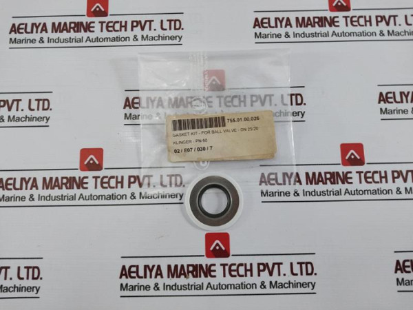 Klinger Pn 60 Gasket For Ball Valve Dn 25/20 755.01.00.026 - New