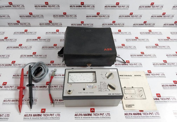 Abb Metrawatt Metriso 5000 Insulation Tester 0-5000V