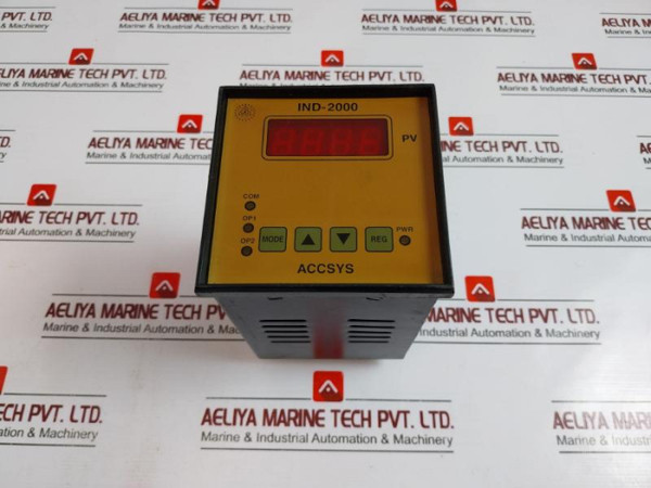 Accsys Ind-2000 Indicator And Controller 2 Relays 24Vdc