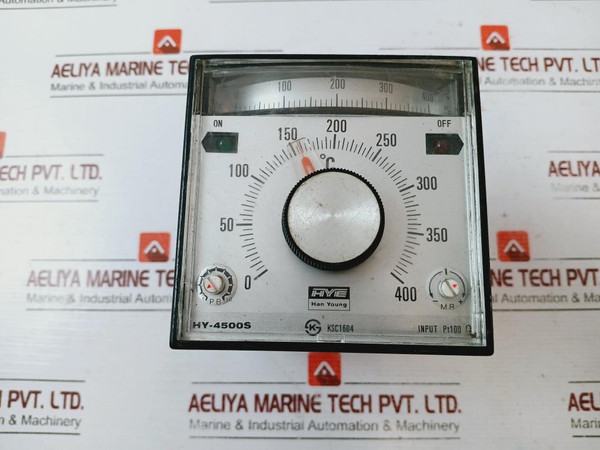 Hanyoung Hy-4500S Analog Temperature Controller, Ac 100/110V & 200/220V