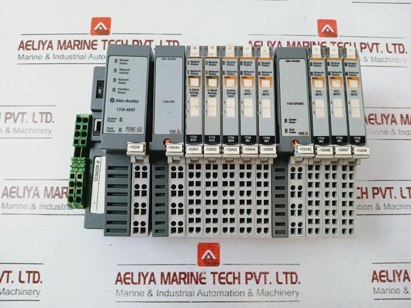 Allen-bradley 1734-aent Point I/O Ethernet Module 1734-ep24Dc Ser A Rev A01