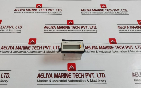 Selec Lxc900A-v Lcd Counter With Voltage Input, Battery Powered 24-240V Ac/Dc - Used