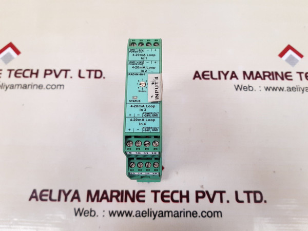 Phoenix contact rad-in-4a-i extention module