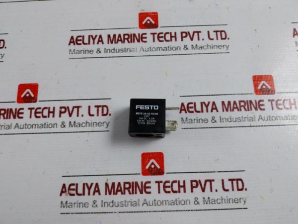 Festo Msfg-24/42-50/60 Solenoid Coil 24V Dc - Used
