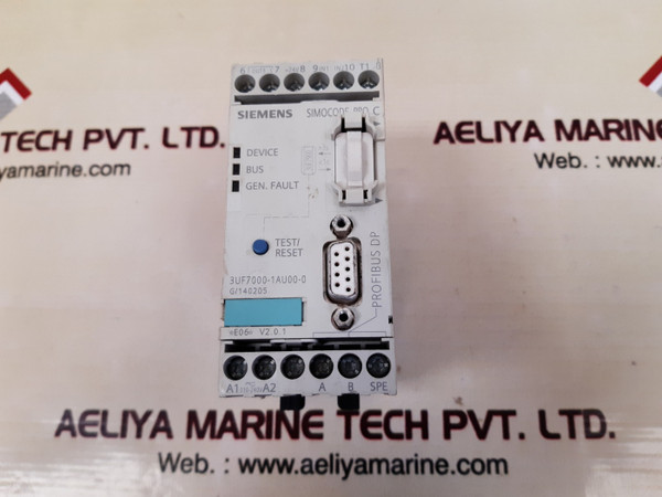Siemens Motor Control Module for Simocode Pro C 3Uf7000-1Au00-0