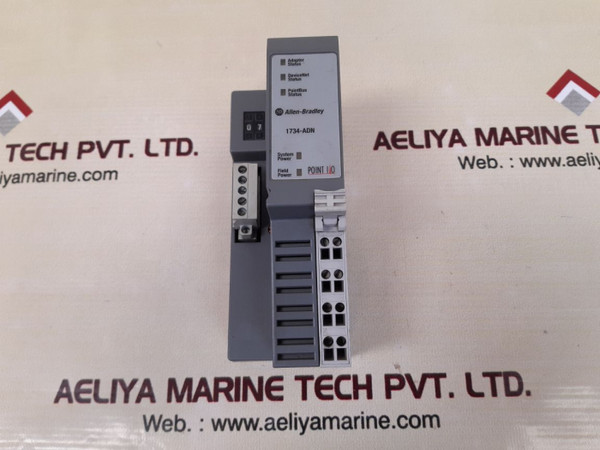 A-b 1734-adn Ser.B Point I/O Adapter with 1734-rtb Ser.A