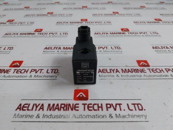 Janatics Ac11A Pneumatic Valve Coil, 220V Ac 50Hz - Used