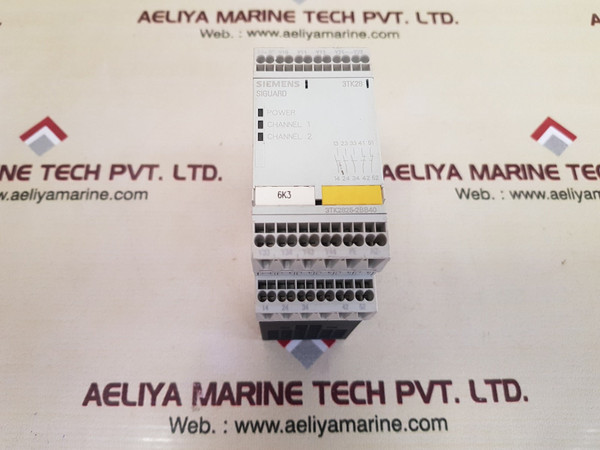 Siemens siguard 3tk2825-2bb40 safety control relay