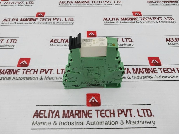 Lot Of 2X Phoenix Contact Plc-bsc-24Dc/21-21 Relay Base 2961192 24V