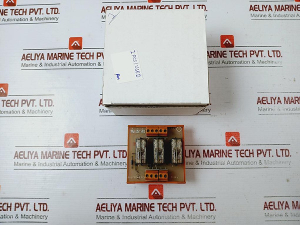 Weidmuller P7045 Shutdown Pc Board Schrack 10A/250Vac 3 Relay Module