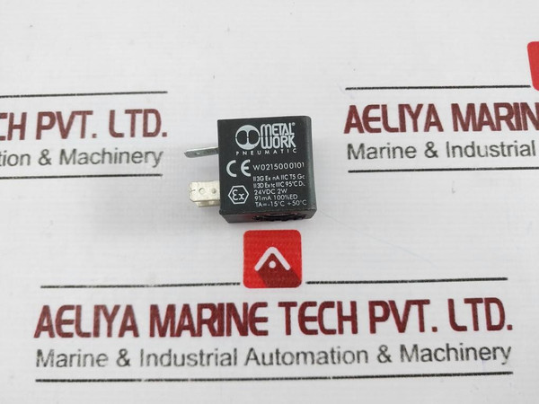 Metal Work W0215000101 Pneumatic Valve 24Vdc 2W