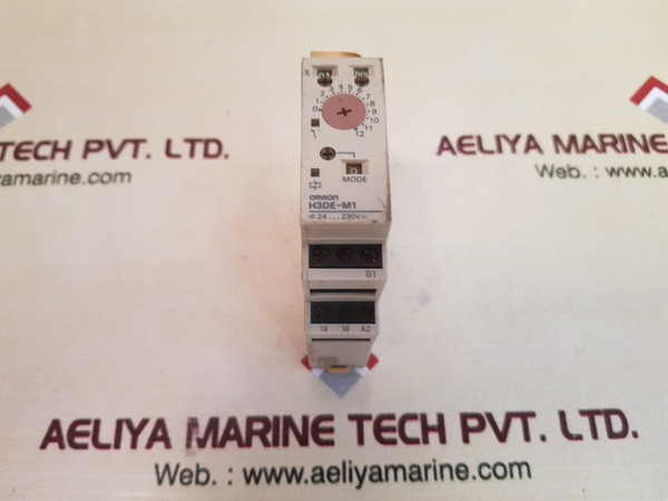 Omron H3De-m1 Timer 24-230Vac/Dc~50/60Hz