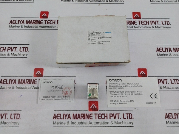 Lot Of 5X Omron My4N-gs Miniature Power Relay 24 Vdc