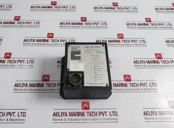 Continental Controls Sc1-12580-4Pt2 Engine Speed Monitor 110051 - Used