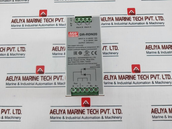 Mean Well Dr-rdn20 Power Supply Redundancy Module Eb81B72648 20A