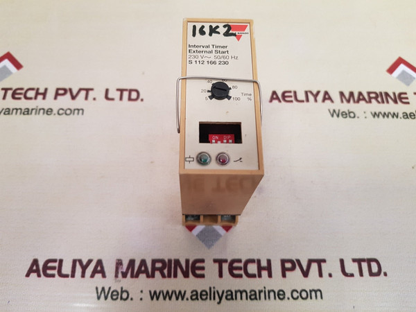 Carlo gavazzi s 112 166 230 interval timer 230 v~ 50/60hz
