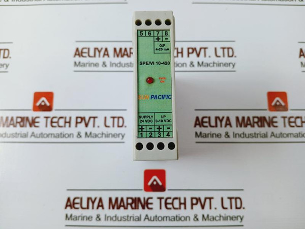 Sun Pacific Spe/Vi 10-420 Signal Converter 4-20Ma To 0-10Vdc 24 Vdc