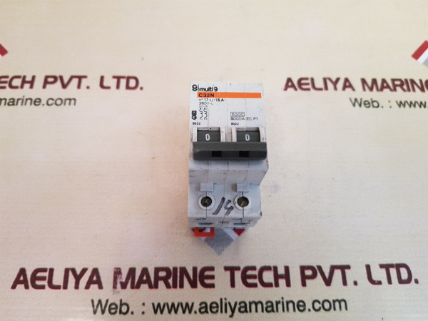 Merlin Gerin Multi9 C32N 2-Pole Circuit Breaker Weight 210gm