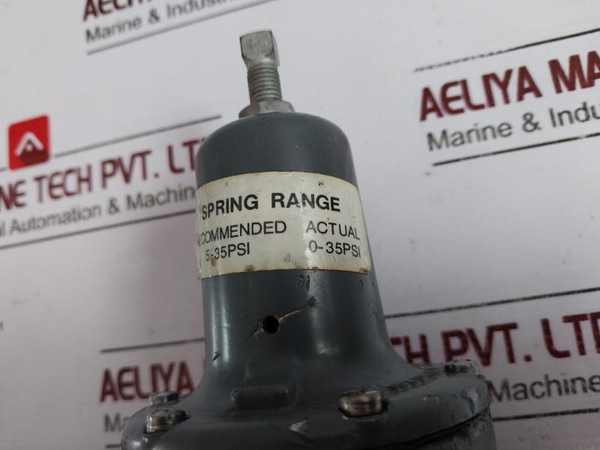 Fisher Controls 67Af Air Pressure Regulator 250 Psi Max 0-35 Psi