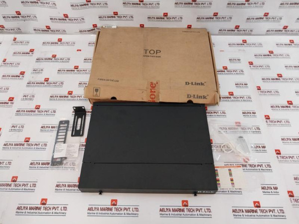 D-link Nlu-fxxuxxr-06 Liu 6 Port Rack Mount Unloaded Optical Fiber Adapter Panel