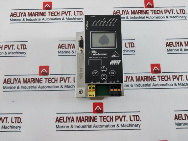 Bihl+Wiedemann Bwu1567 As-interface Profibus Gateway 30V (Display Not Working)