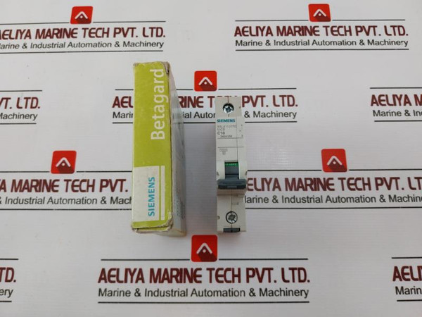 Siemens 5Sl41107Rc Miniature Circuit Breaker C10 240/415V 1-pole