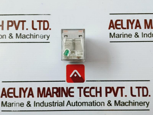 Omron My2N-d2-gs Non-latching Relay Switching Current 24V Dc 5A 