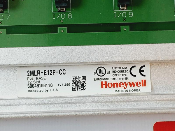 Honeywell 2Mlr-e12P-cc 12 Slot Programmable Logic Controller Extension Base 